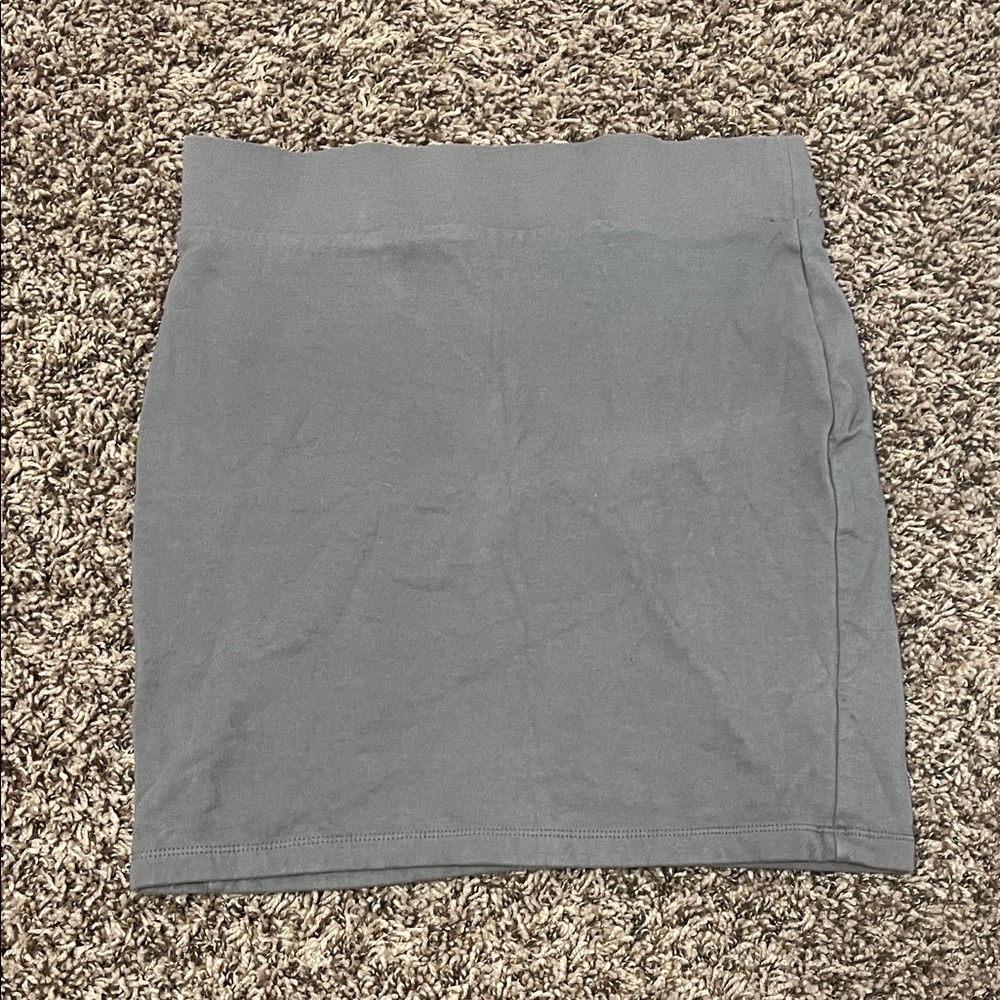 Forever 21 Charcoal Mini Skirt